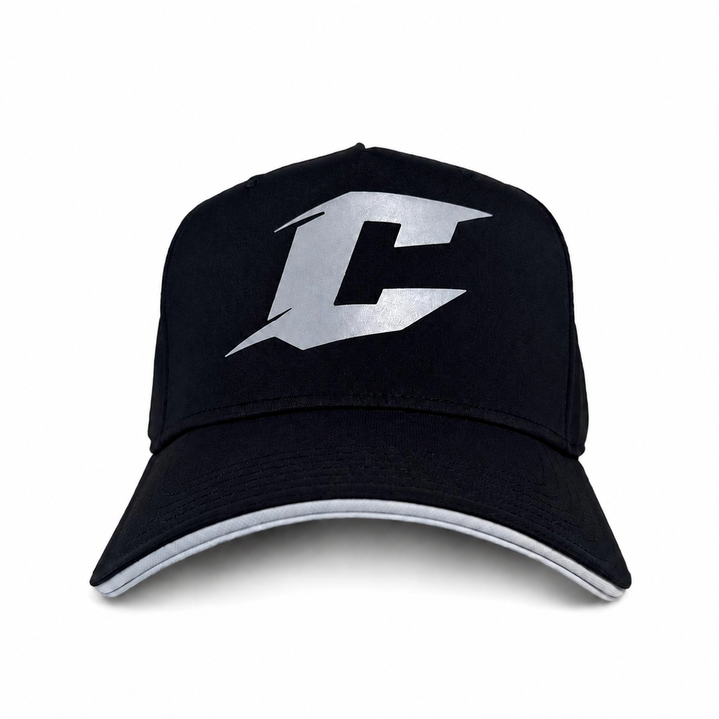 Black Reflective Trucker