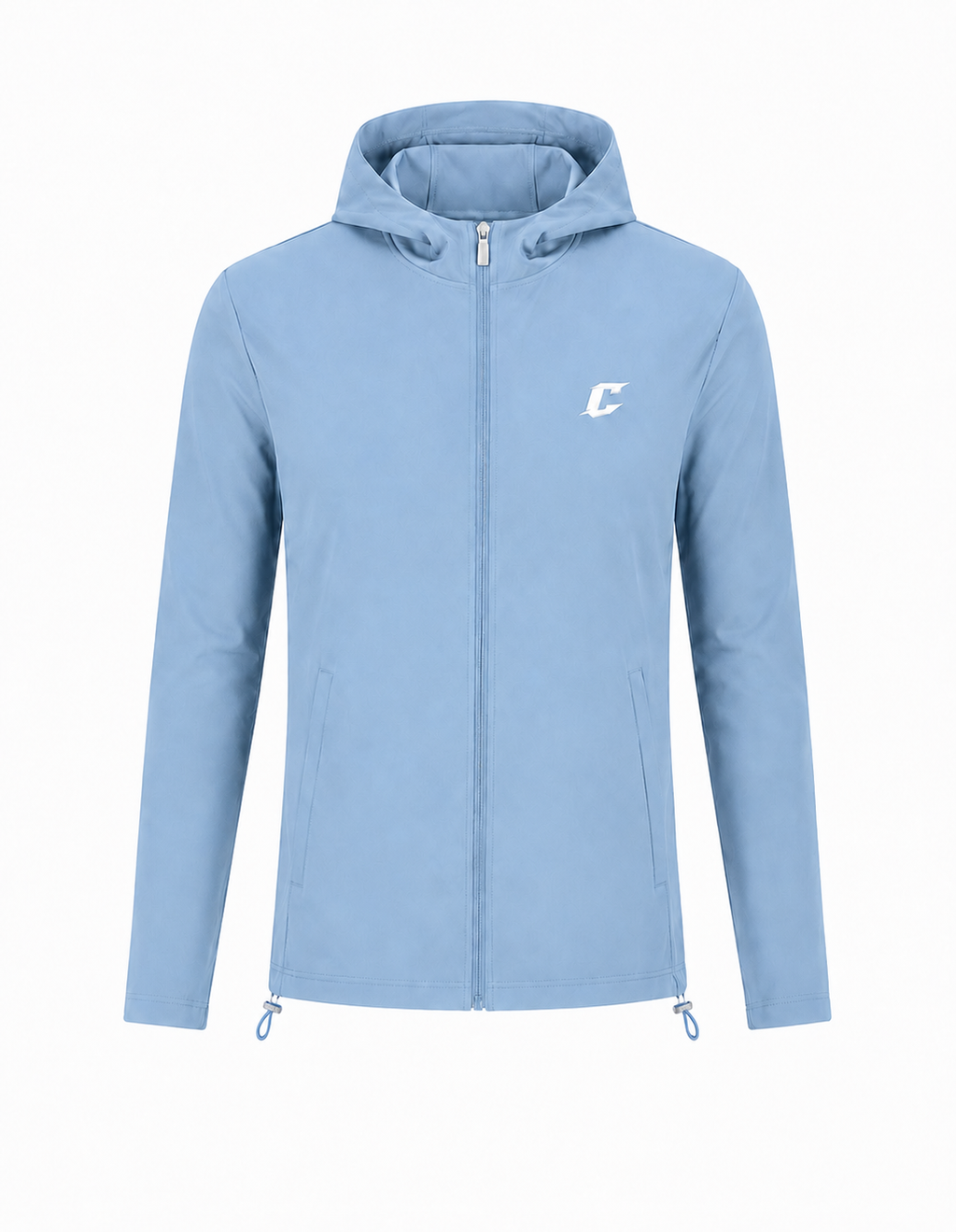 Steel Blue Technical Windbreaker