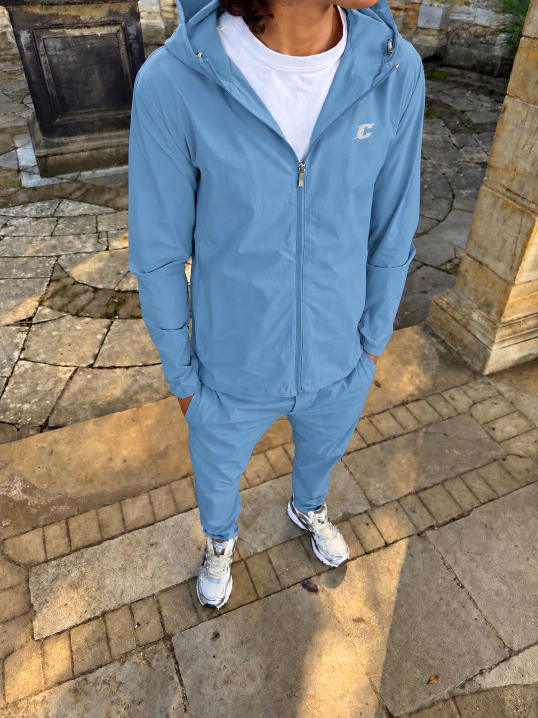 Steel Blue Tech Pants