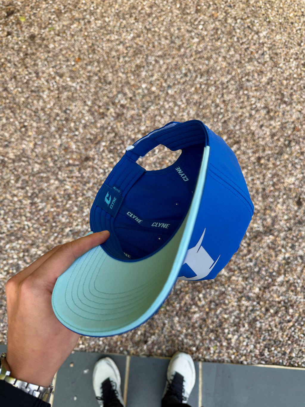 Royal Blue Reflective Trucker