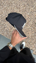 Black Reflective Trucker