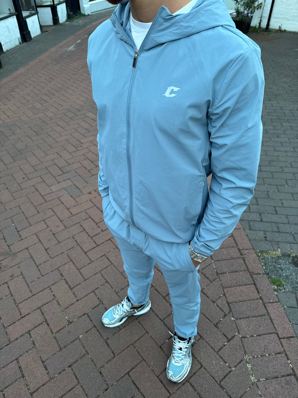 Steel Blue Tech Pants