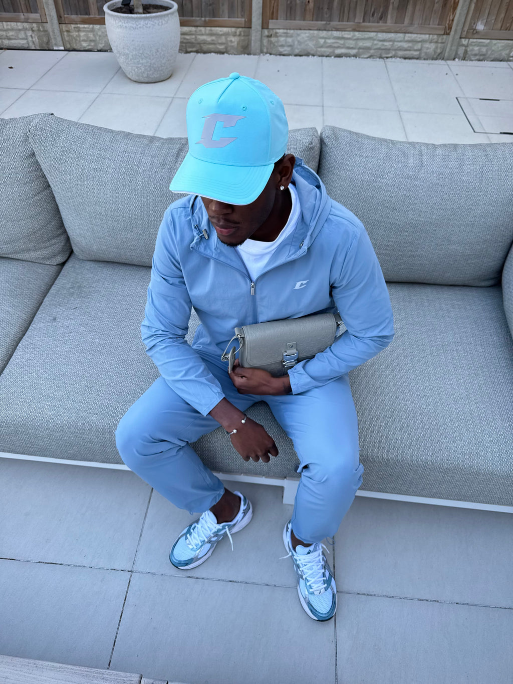 Steel Blue Tech Pants